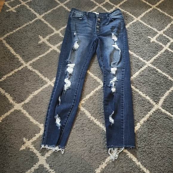 KanCan Lola High Rise Super Skinny Jeans Size 28 - Picture 4 of 14